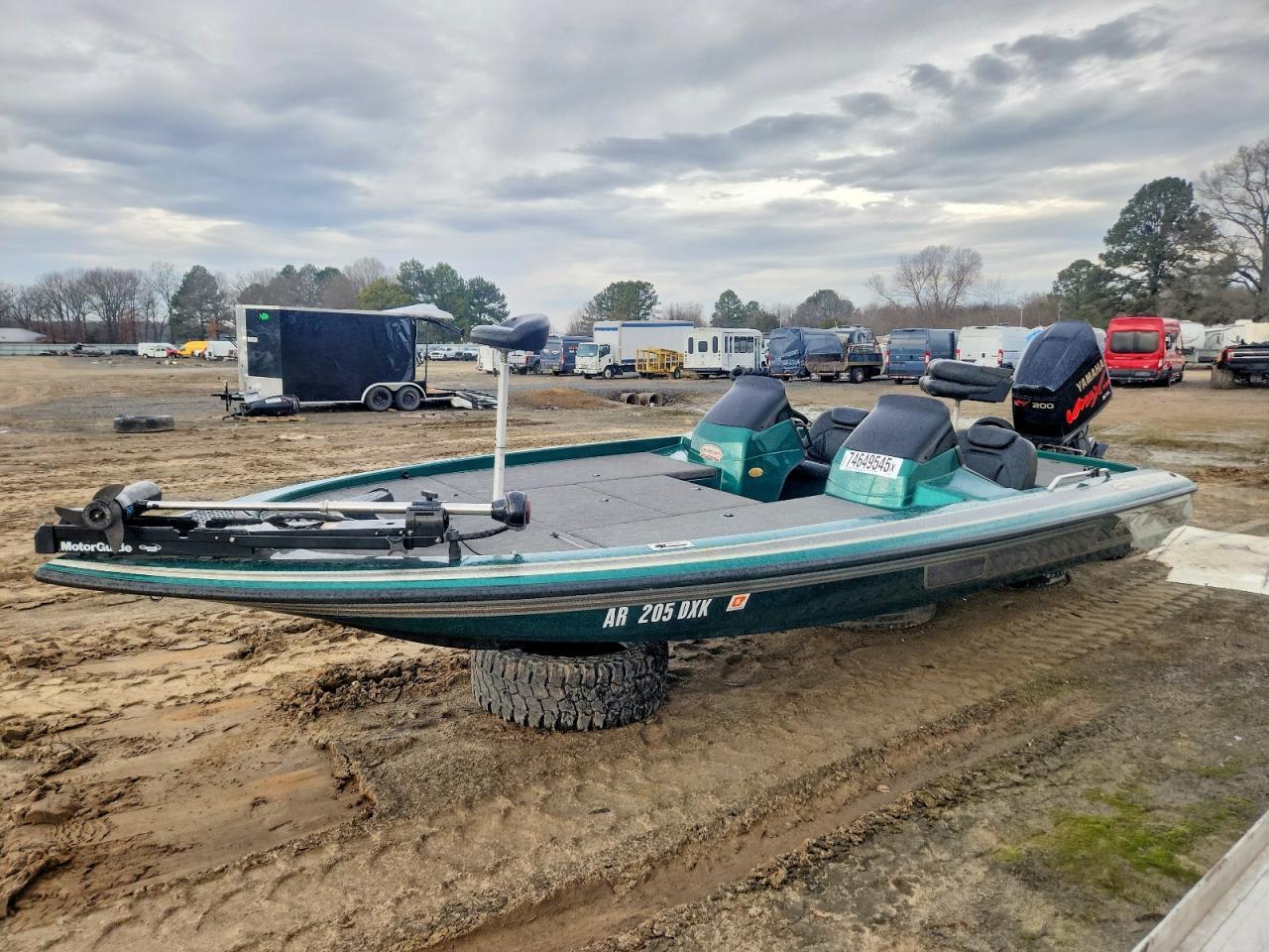1999 Sket Boat With Trailer