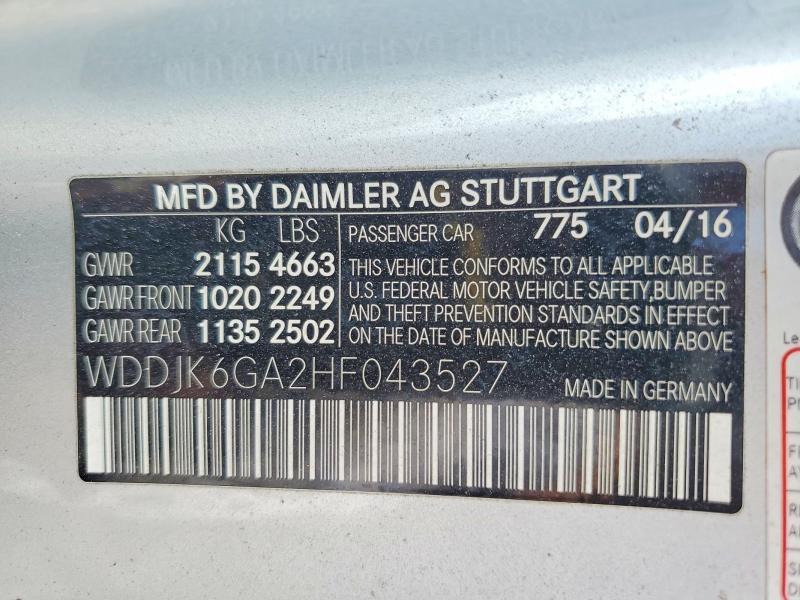 2017 Mercedes-Benz Sl 450