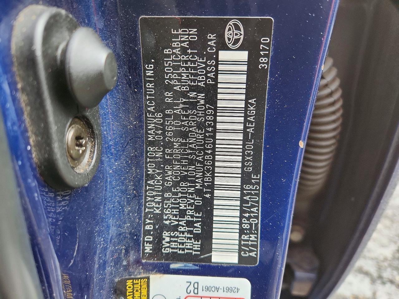 2006 Toyota Avalon xl