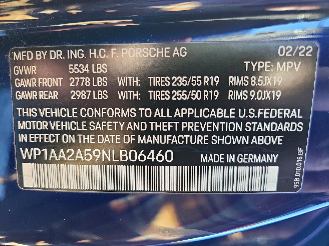2022 Porsche Macan