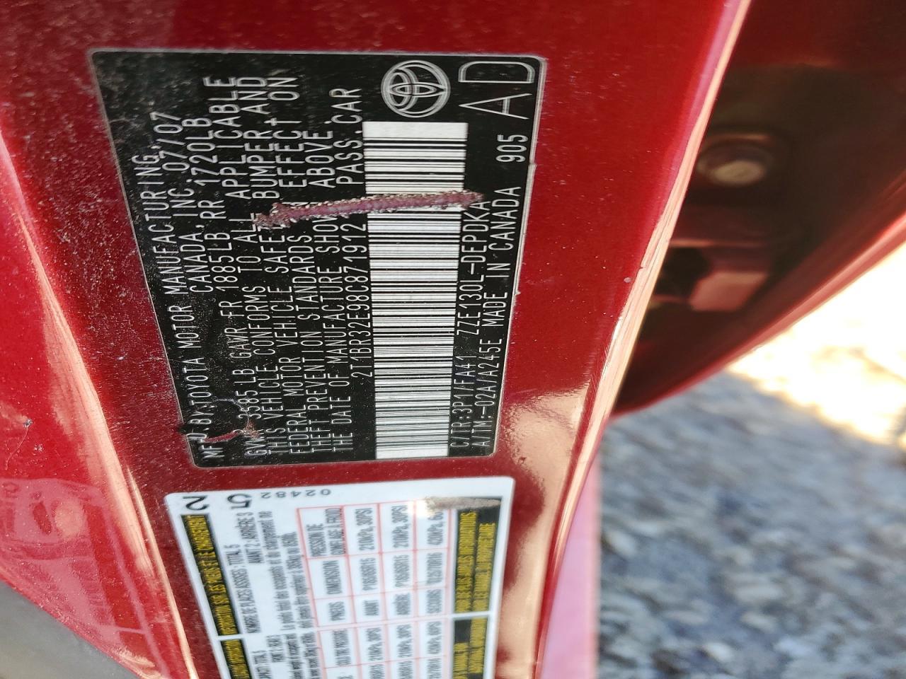 2008 Toyota Corolla ce