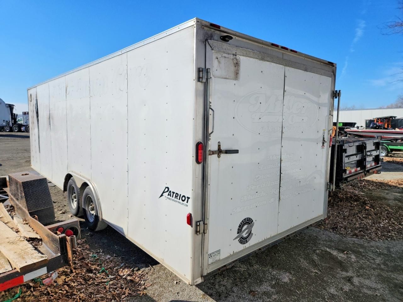 2014 Homestead 2013 Homesteader 824PT Enclosed Cargo Trailer