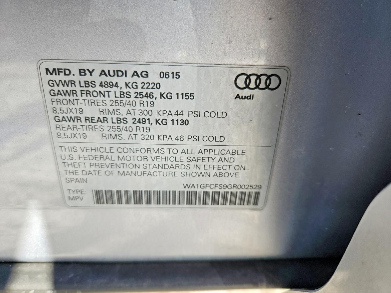 2016 Audi Q3 Prestige