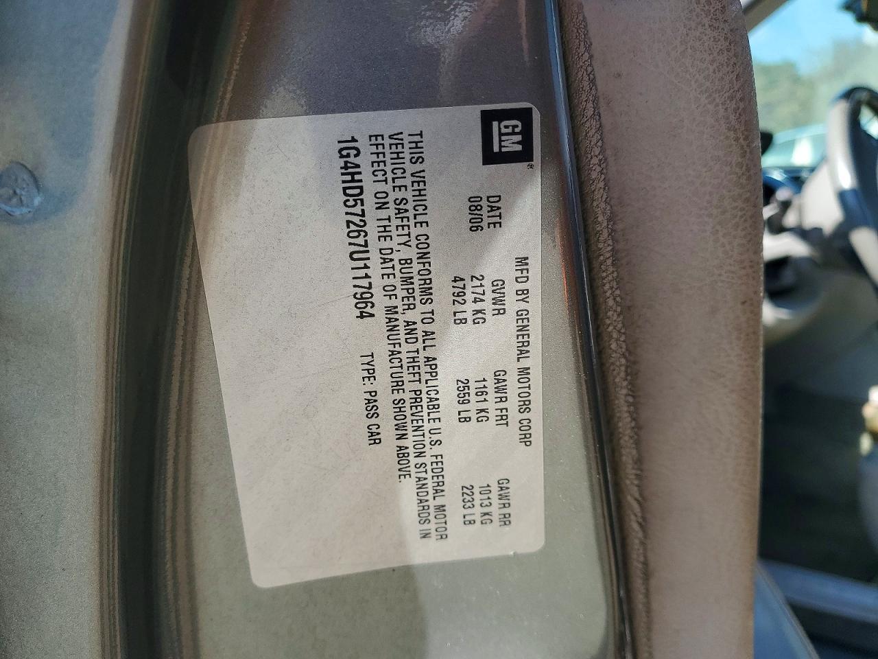 2007 Buick Lucerne cxl