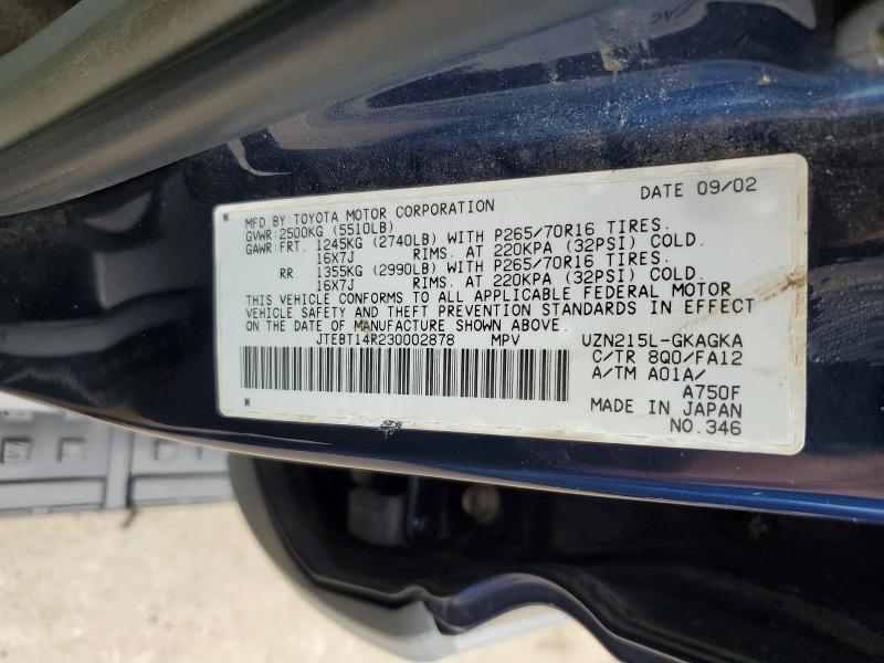 2003 Toyota 4runner SR5