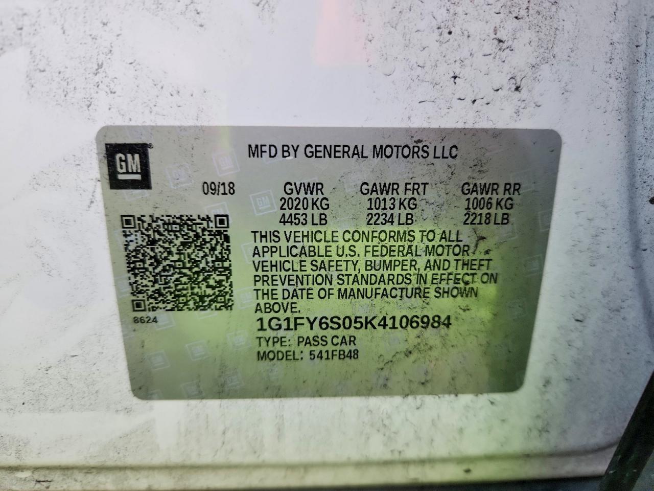 2019 Chevrolet Bolt ev lt