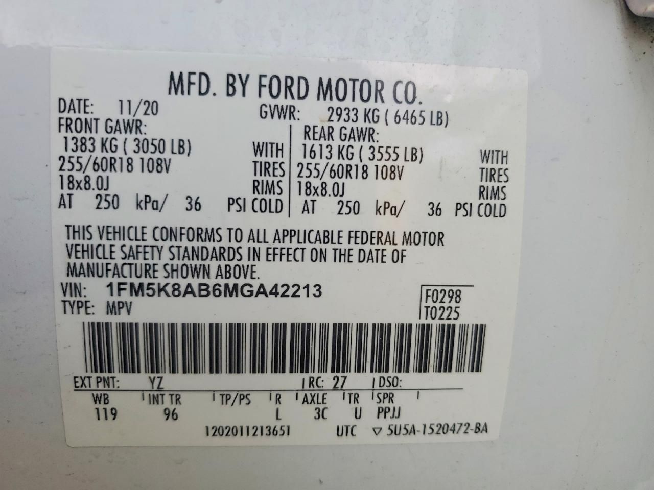 2021 Ford Explorer Police Interceptor