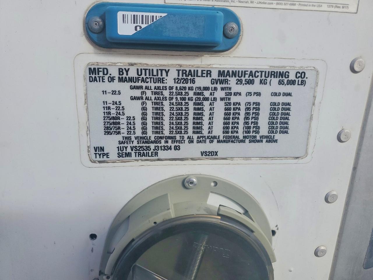 2018 Utility 4000-DX