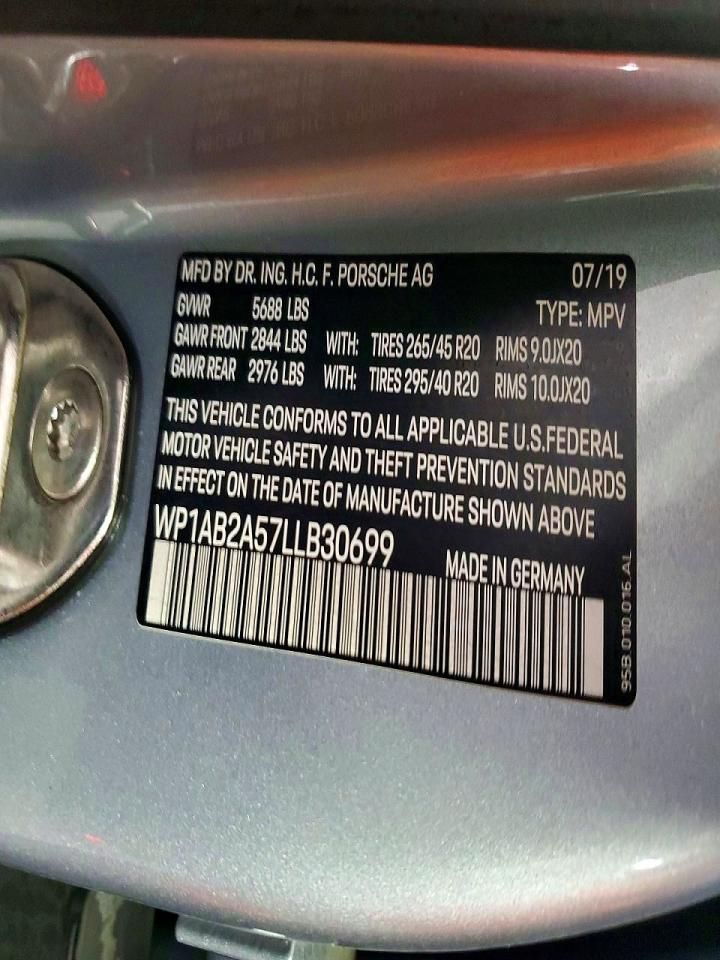 2020 Porsche Macan s