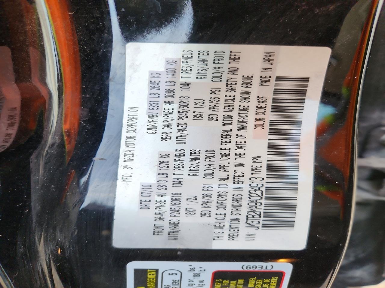 2010 Mazda Cx-9