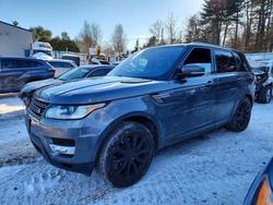 Land Rover Range Rover salvage cars for sale: 2016 Land Rover Range Rover Sport hse