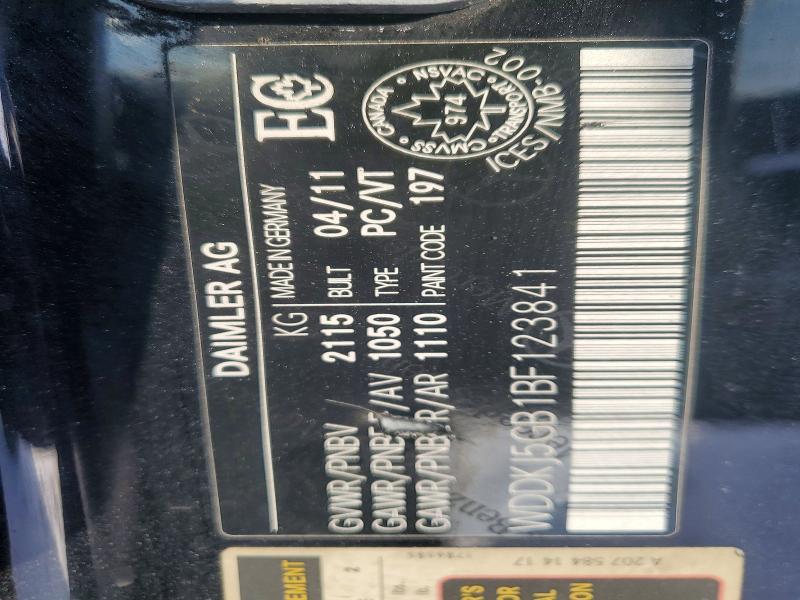 2011 Mercedes-Benz E 350
