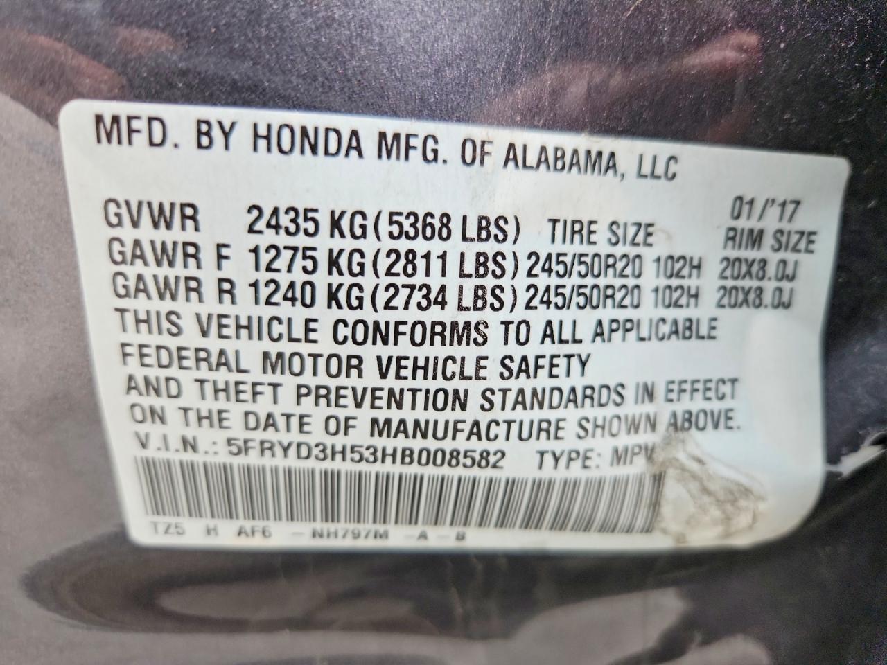 2017 Acura Mdx Technology