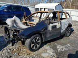 Subaru Forester salvage cars for sale: 2017 Subaru Forester 2.5i Premium