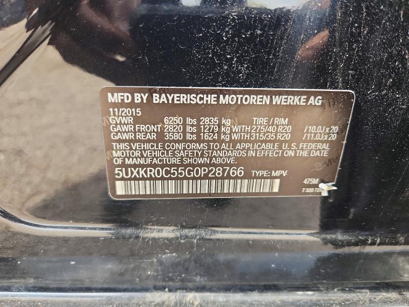 2016 BMW X5 Xdrive35i