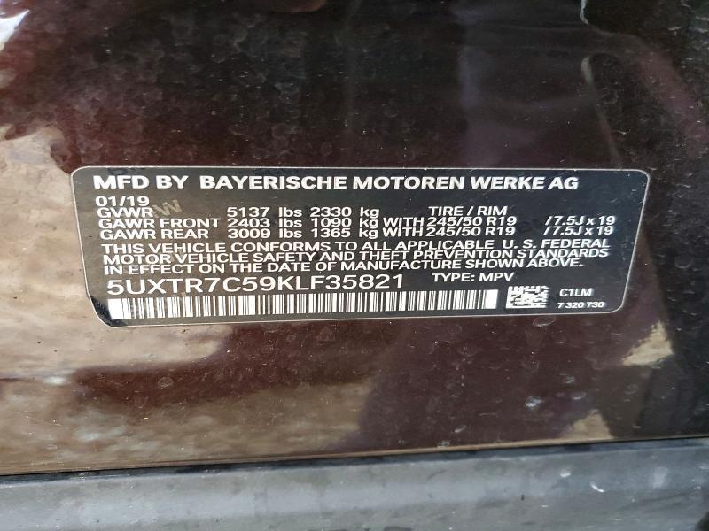 2019 BMW X3 Sdrive30i