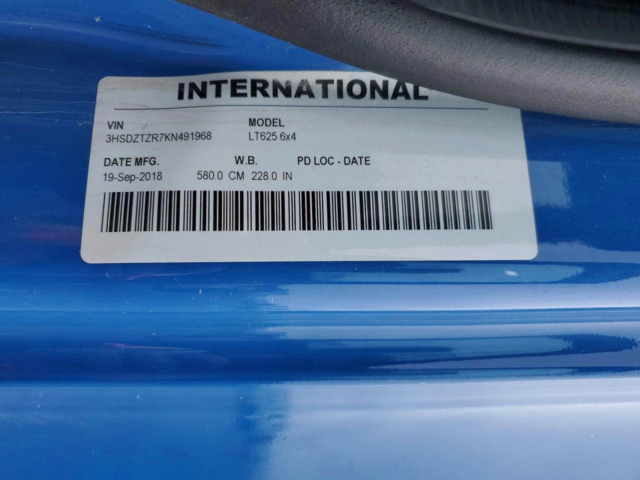 2019 International LT625 Semi Truck