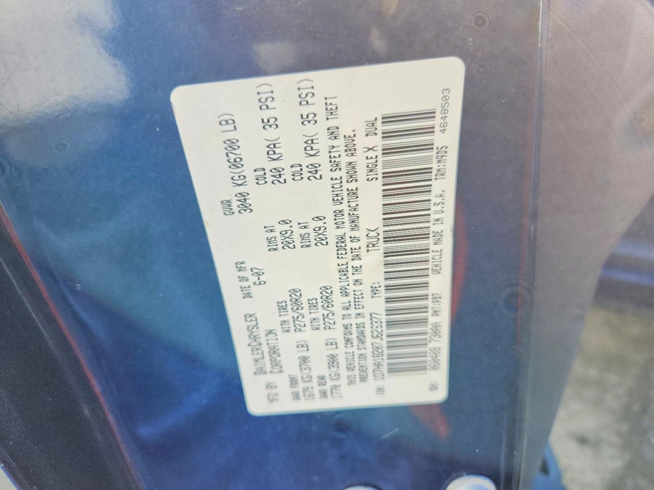 2007 Dodge Ram 1500 st