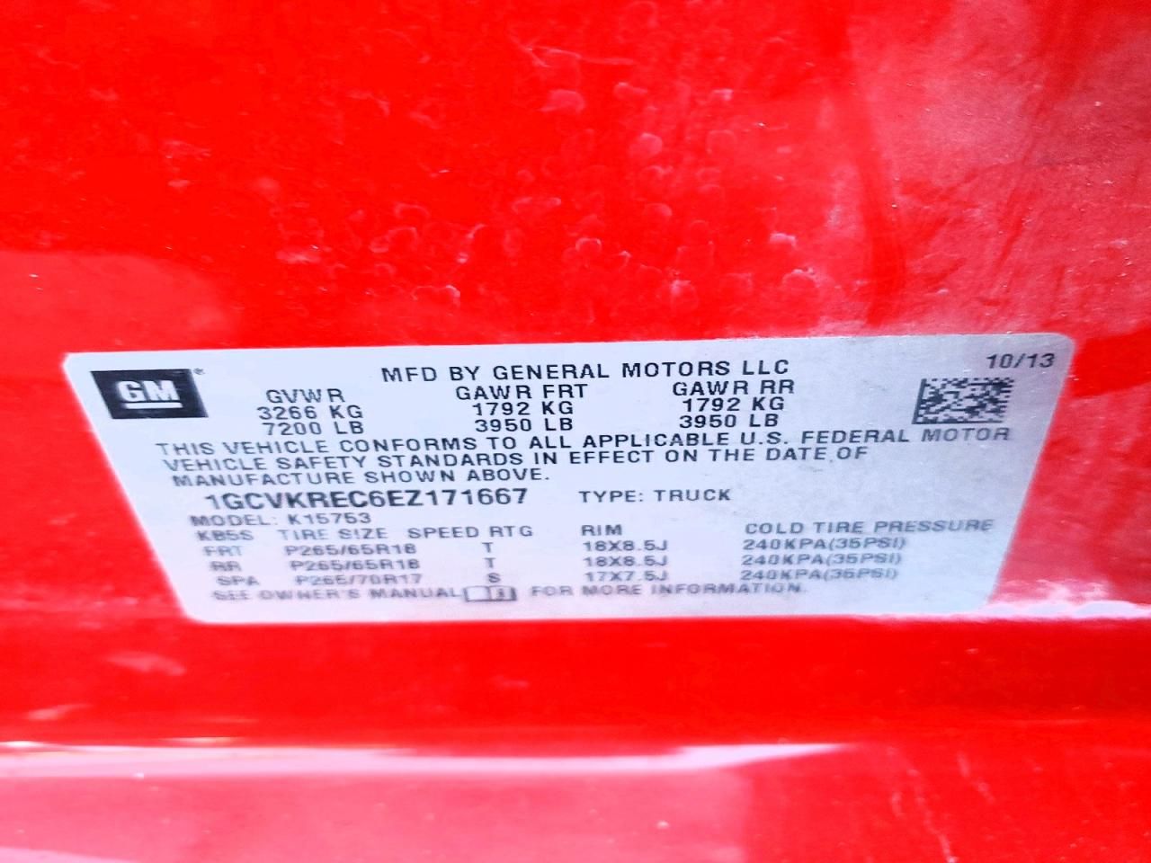 2014 Chevrolet Silverado K1500 LT