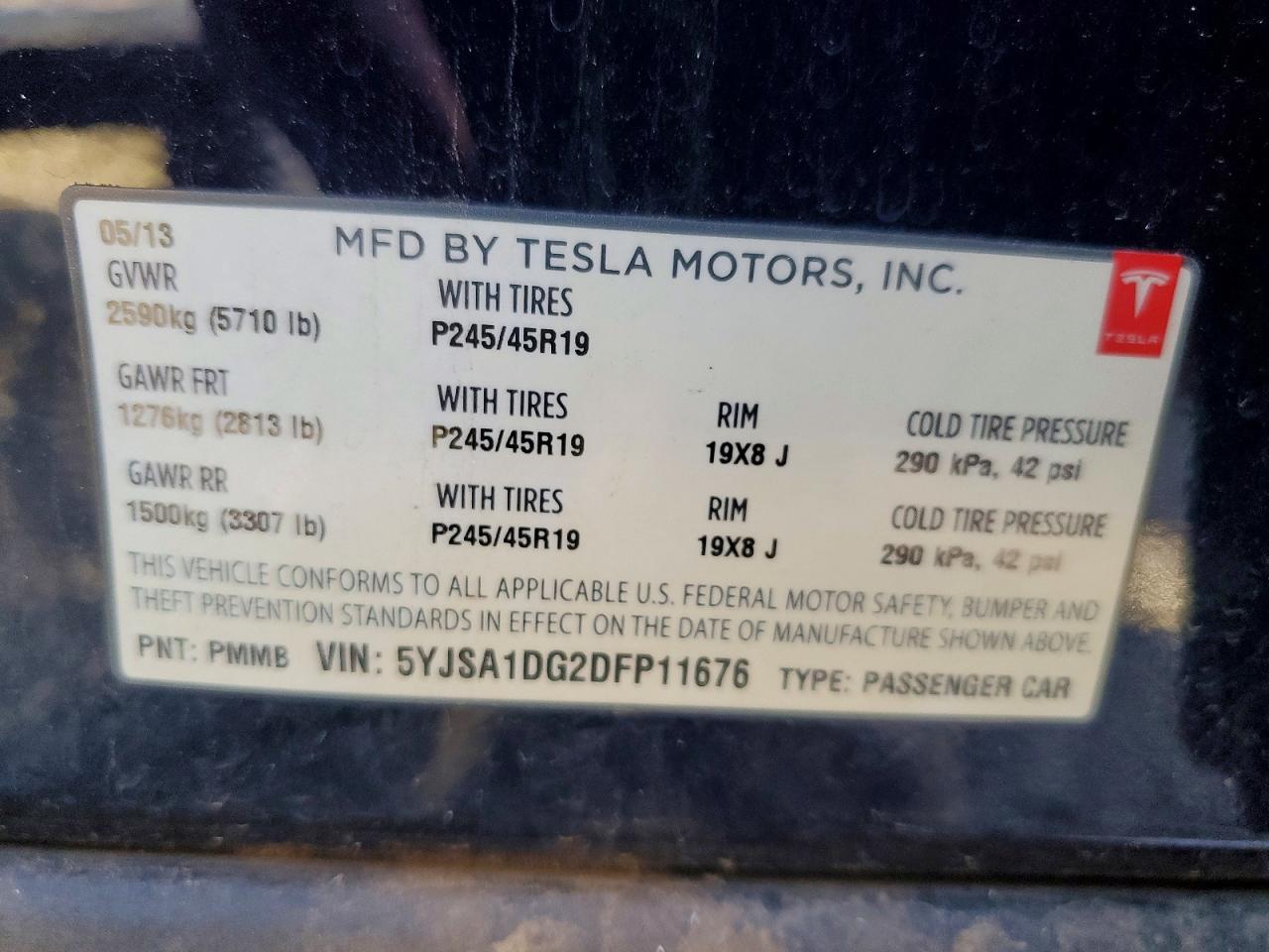 2013 Tesla Model s