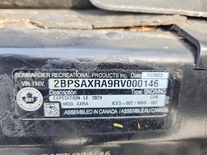 2024 Skidoo 2024 SKI-DOO Expedition SE 900 A