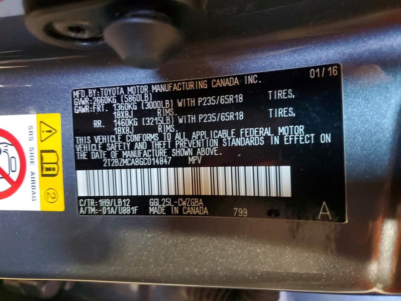 2016 Lexus Rx 350 Base