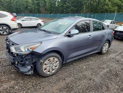 KIA salvage cars for sale: 2019 KIA Rio s