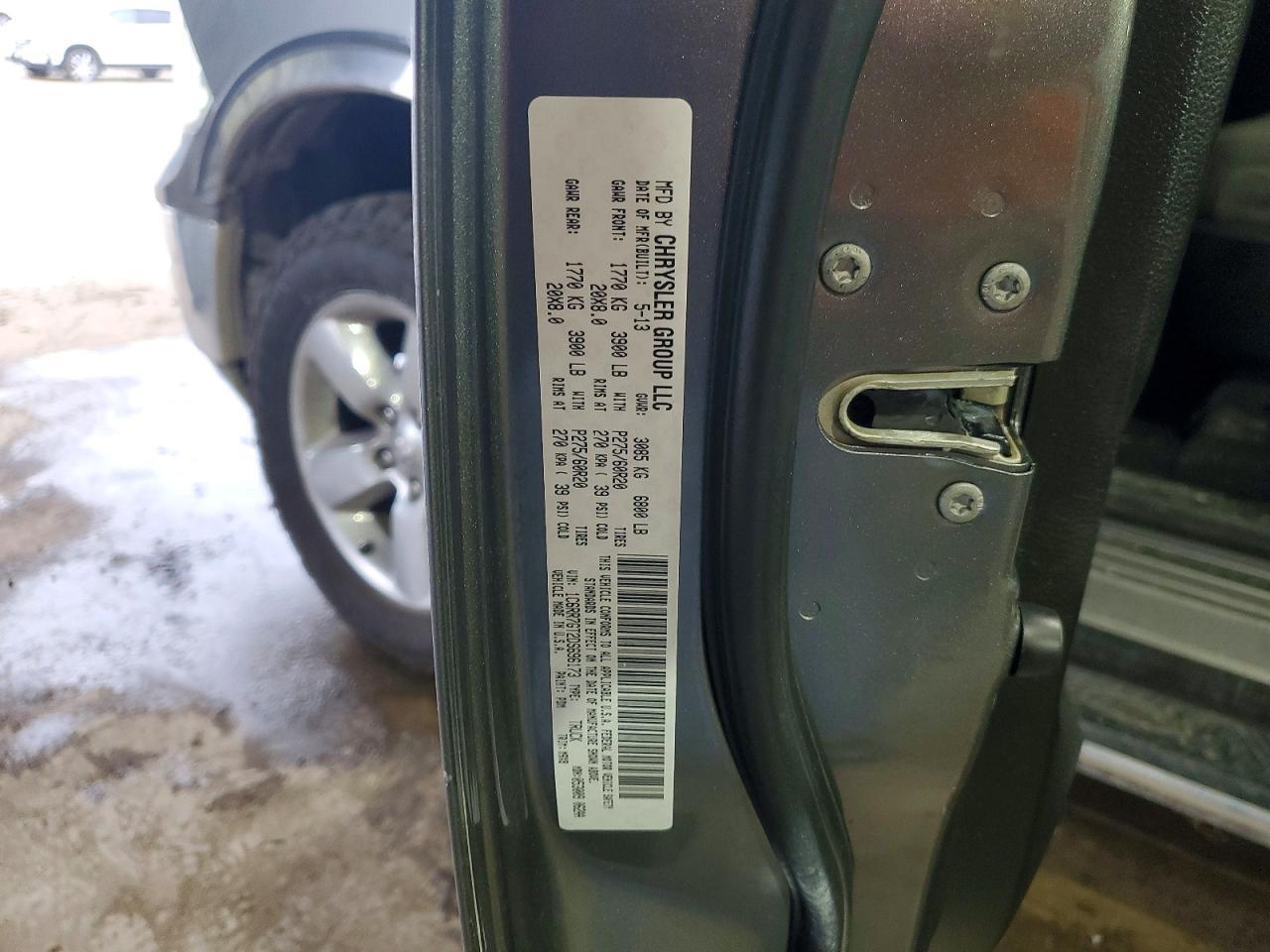 2013 Dodge Ram 1500 slt