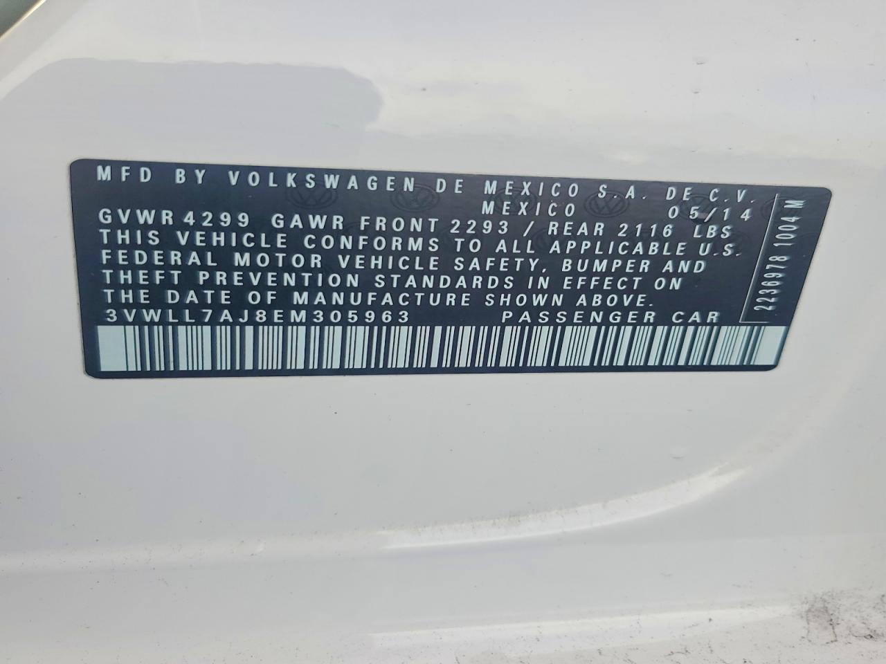 2014 Volkswagen Jetta tdi