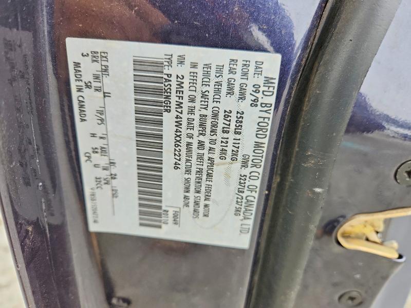 1999 Mercury Grand Marquis gs