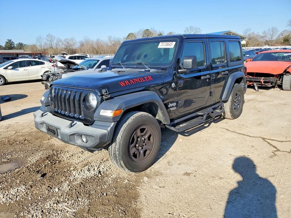 2019 Jeep Wrangler Unlimited Sport