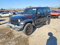 Jeep salvage cars for sale: 2019 Jeep Wrangler Unlimited Sport