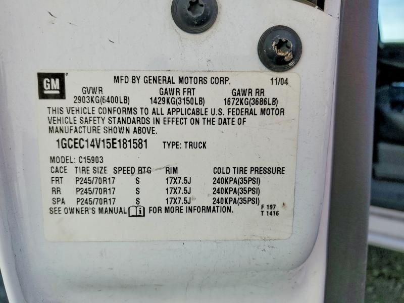 2005 Chevrolet Silverado C1500