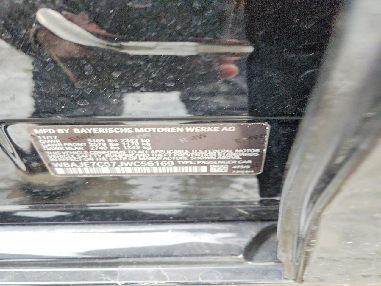 2018 BMW 540 xi