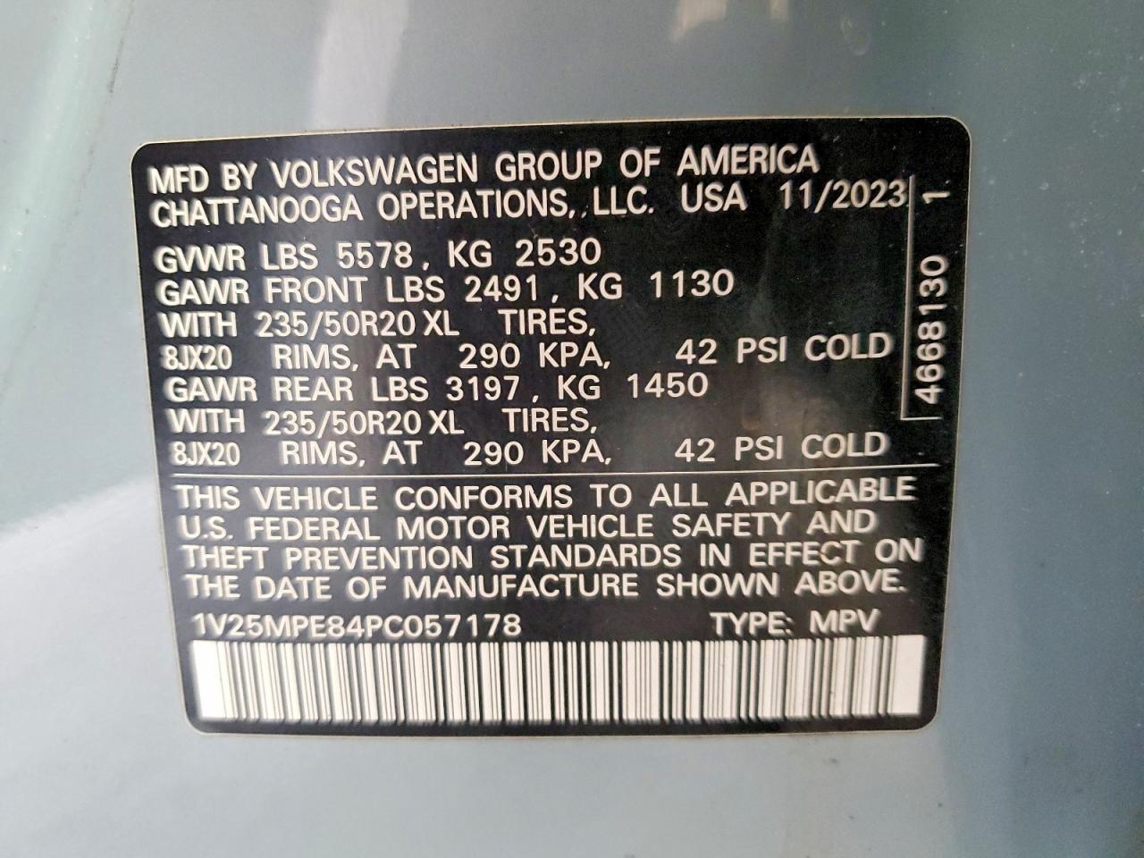 2023 Volkswagen Id.4 s