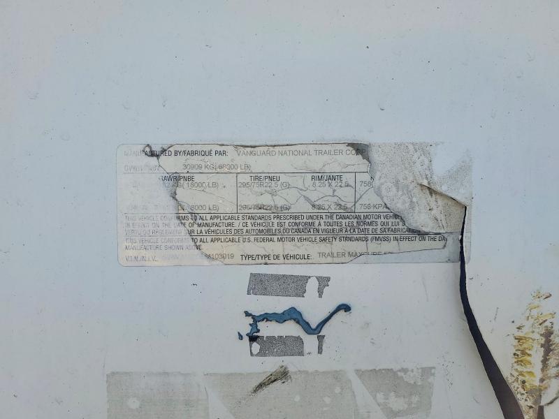 2011 Unknown 2011 Vanguard DRY Van Trailer