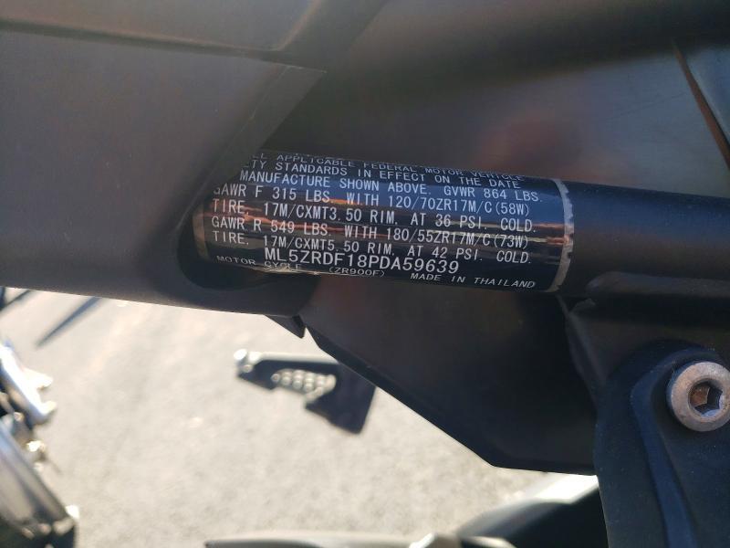 2023 Kawasaki ZR900 F