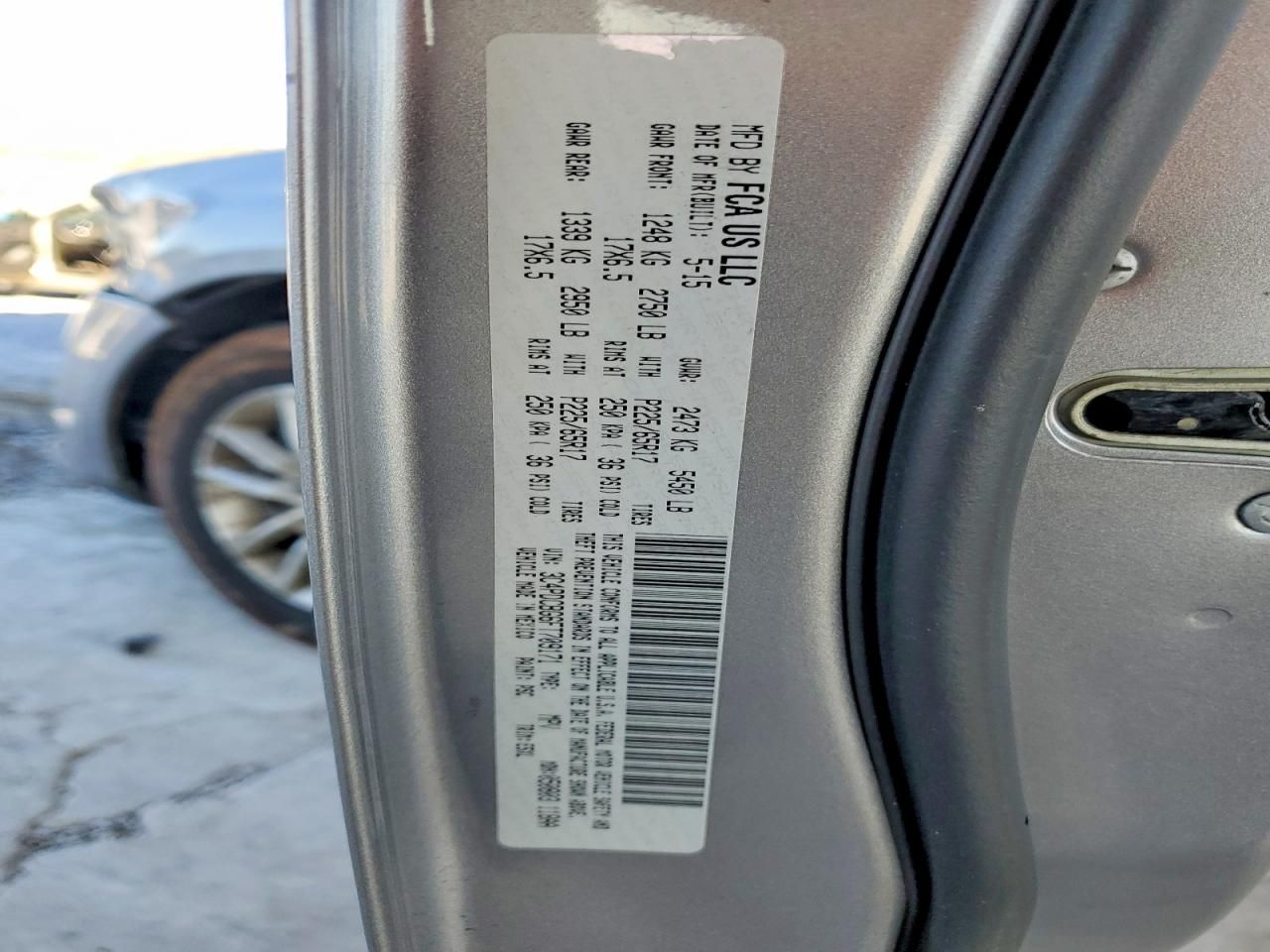 2015 Dodge Journey sxt