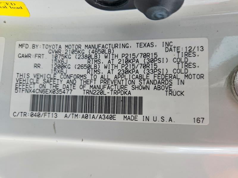 2014 Toyota Tacoma Base