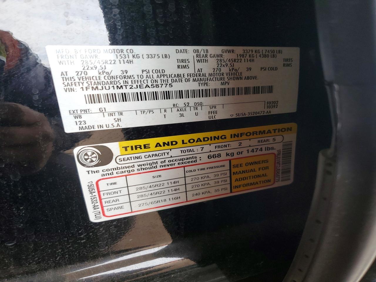 2018 Ford Expedition Platinum
