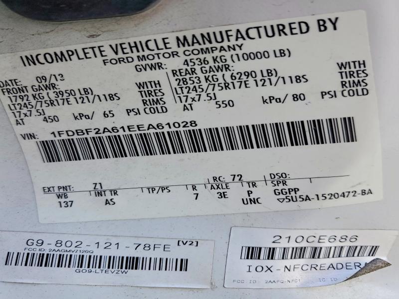 2014 Ford F250 Super Duty Utility / Service Truck