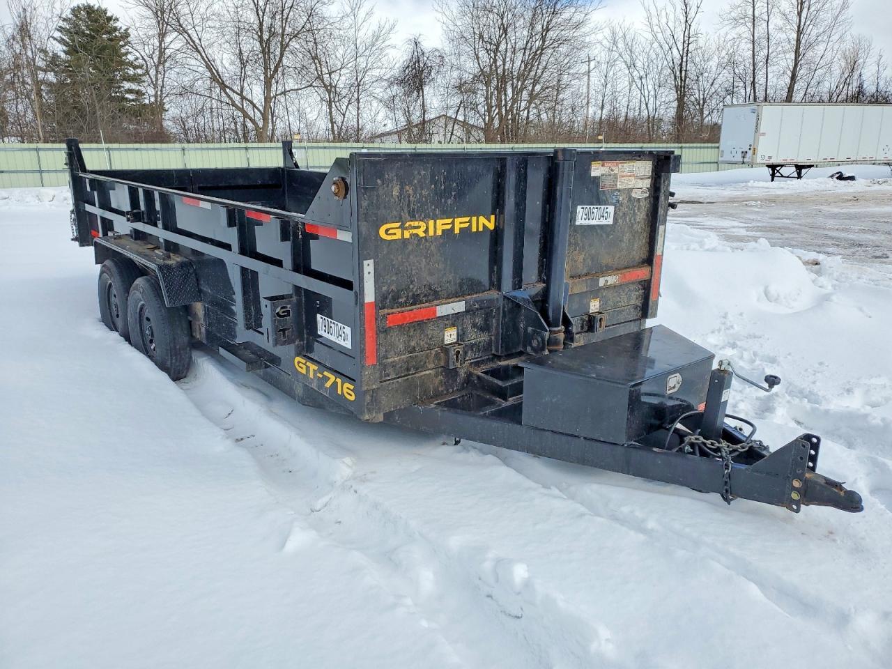 2024 Griffin GT-716 Dump Trailer