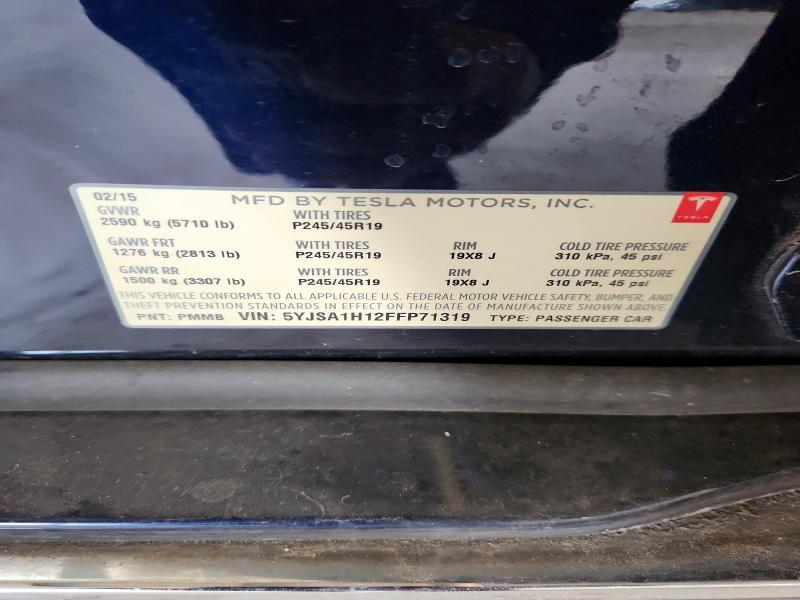 2015 Tesla Model s 85