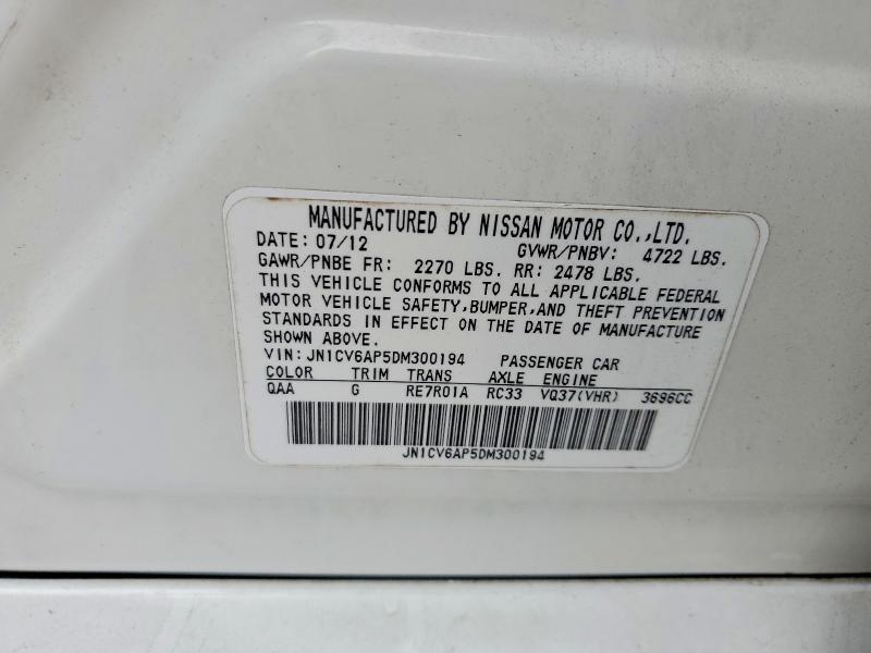 2013 Infiniti G37
