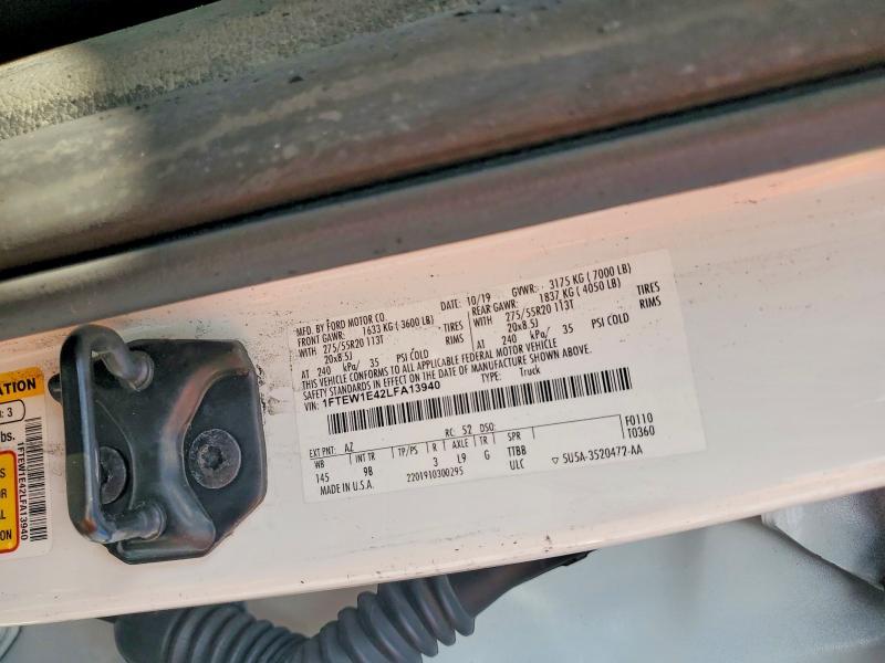 2020 Ford F150 Supercrew