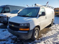 Salvage Trucks with No Bids Yet For Sale at auction: 2022 Chevrolet Express 2500 Utility / Service Van