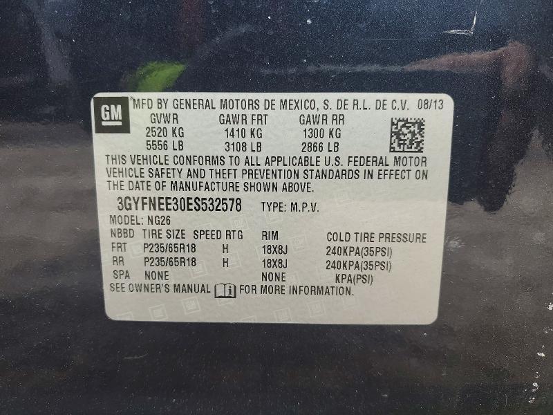 2014 Cadillac Srx Luxury Collection