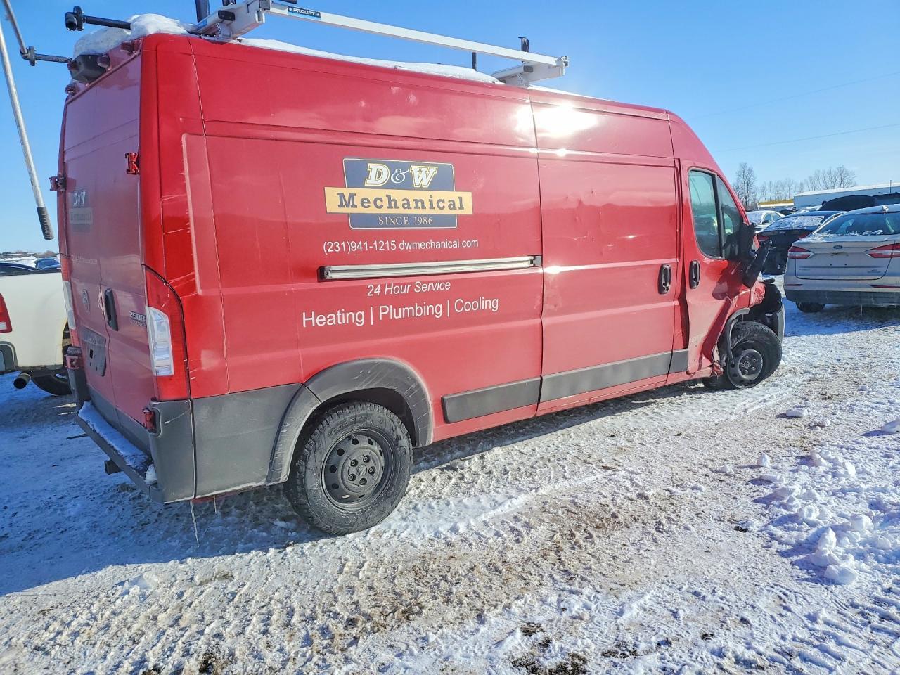 2023 Dodge RAM Promaster 2500 Utility / Service Van