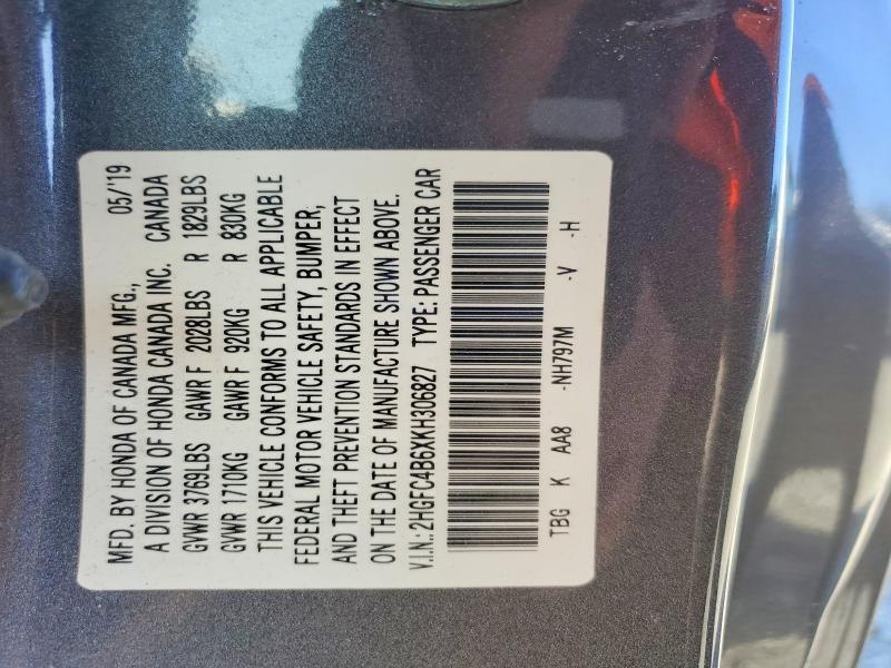 2019 Honda Civic lx