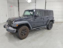 Salvage cars for sale from Copart Glassboro, NJ: 2016 Jeep Wrangler Unlimited Sport